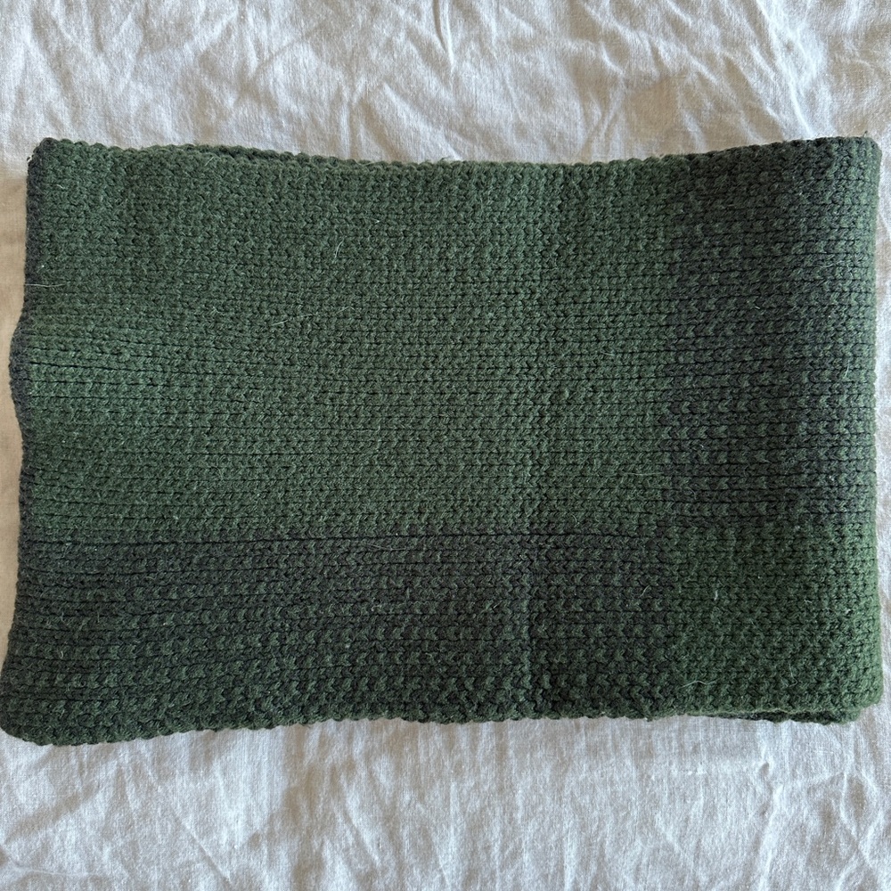Wool blend scarf by Kenneth Cole.